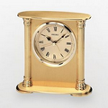 Seiko Gold Tone Roman Numeral Alarm Clock